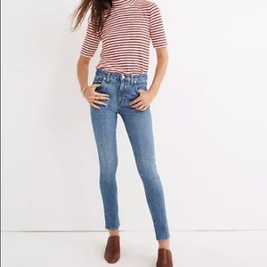 Madewell Mid-Rise Skinny Jeans in Comfort stretch